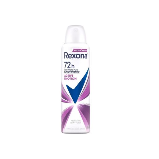 DESODORANTE REXONA AEROSOL ACTIVE EMOTION FEMININO 150ML