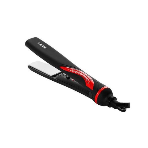 PRANCHA DE CABELO MOX HS1002 PRETO/VERMELHO