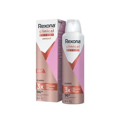 DESODORANTE REXONA CLINICAL CLASSIC FEMININO 96G