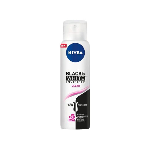 DESODORANTE NIVEA AEROSOL BLACK & WHITE FEMININO 150ML