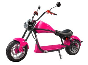 MOTO ELÉTRICA HARLEY 60V 1500W ROSA