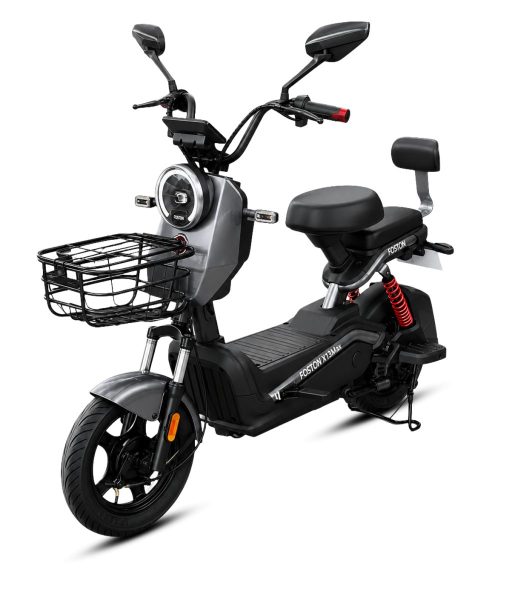 BICICLETA ELÉTRICA FOSTON X13 MAX CINZA